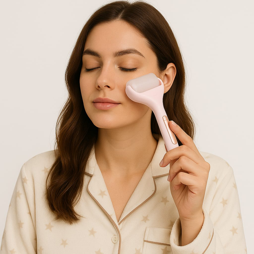 Rodillo Masajeador Frio Facial Y Corpora