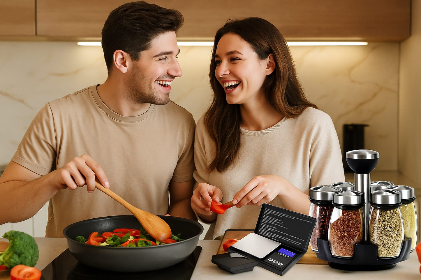 Balanza gramera 500G digital portátil