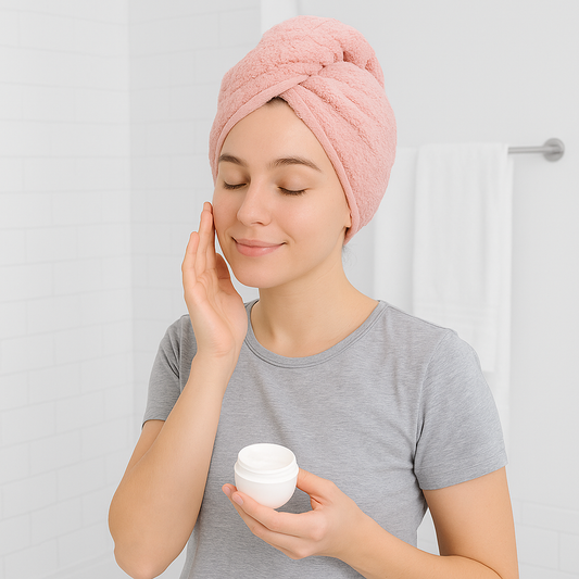 Toalla De Microfibra Para El Cabello